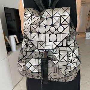 Fashion  Backpack Laser Geometry Sac Ladies Backpack